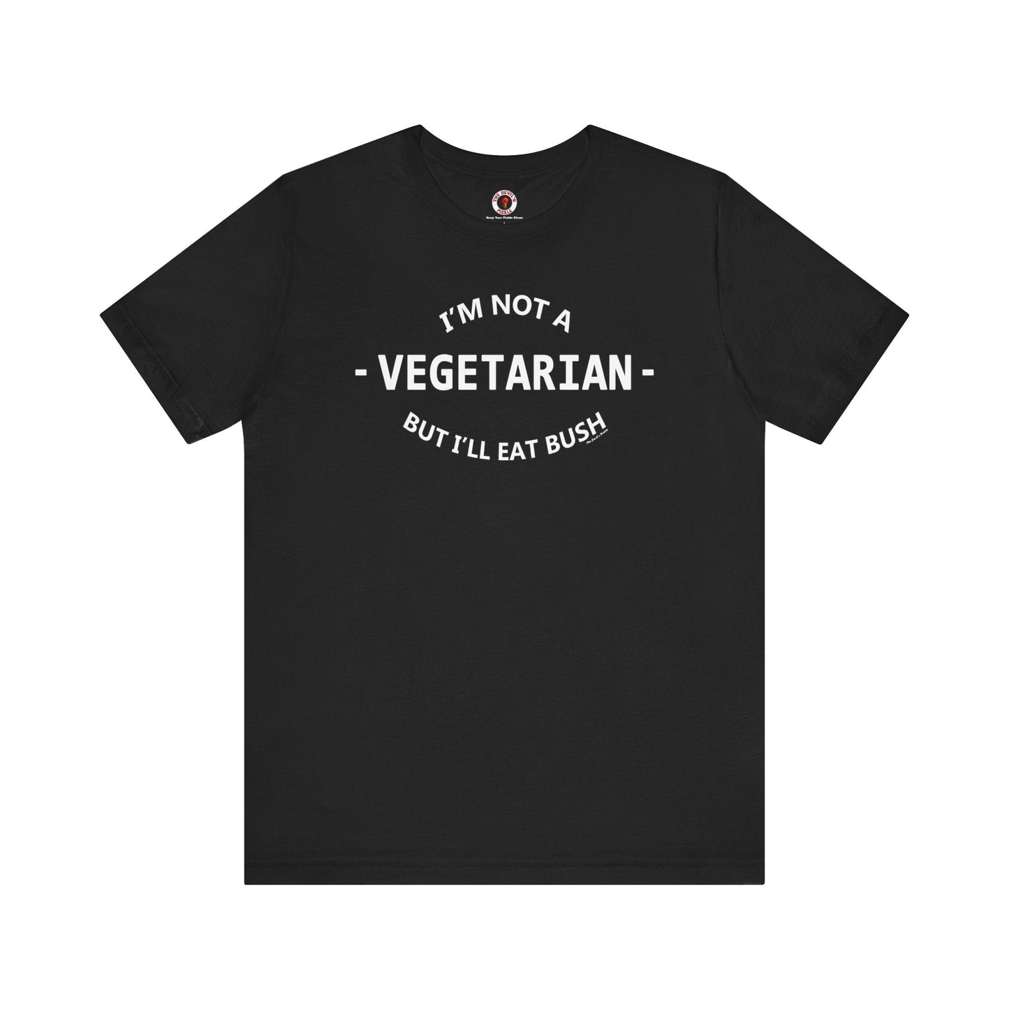 I'm Not A Vegetarian T-Shirt The Devil's Pickle