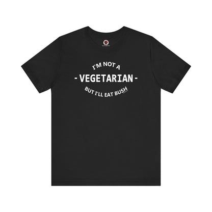 I'm Not A Vegetarian T-Shirt The Devil's Pickle
