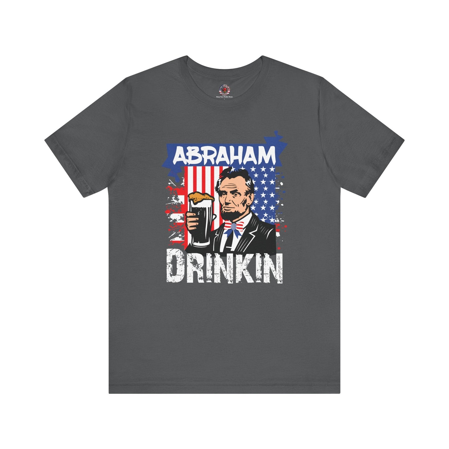 Abraham Drinking T-Shirt The Devil's Pickle