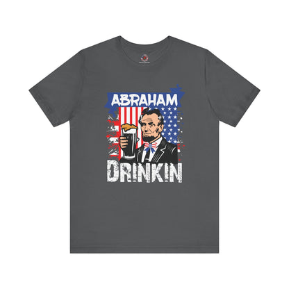 Abraham Drinking T-Shirt The Devil's Pickle