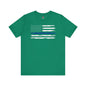 Thin Blue Line American Flag T-Shirt The Devil's Pickle