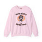 Thick Thighs and Spooky Vibes Crewneck Sweatshirt The Devil's Pickle