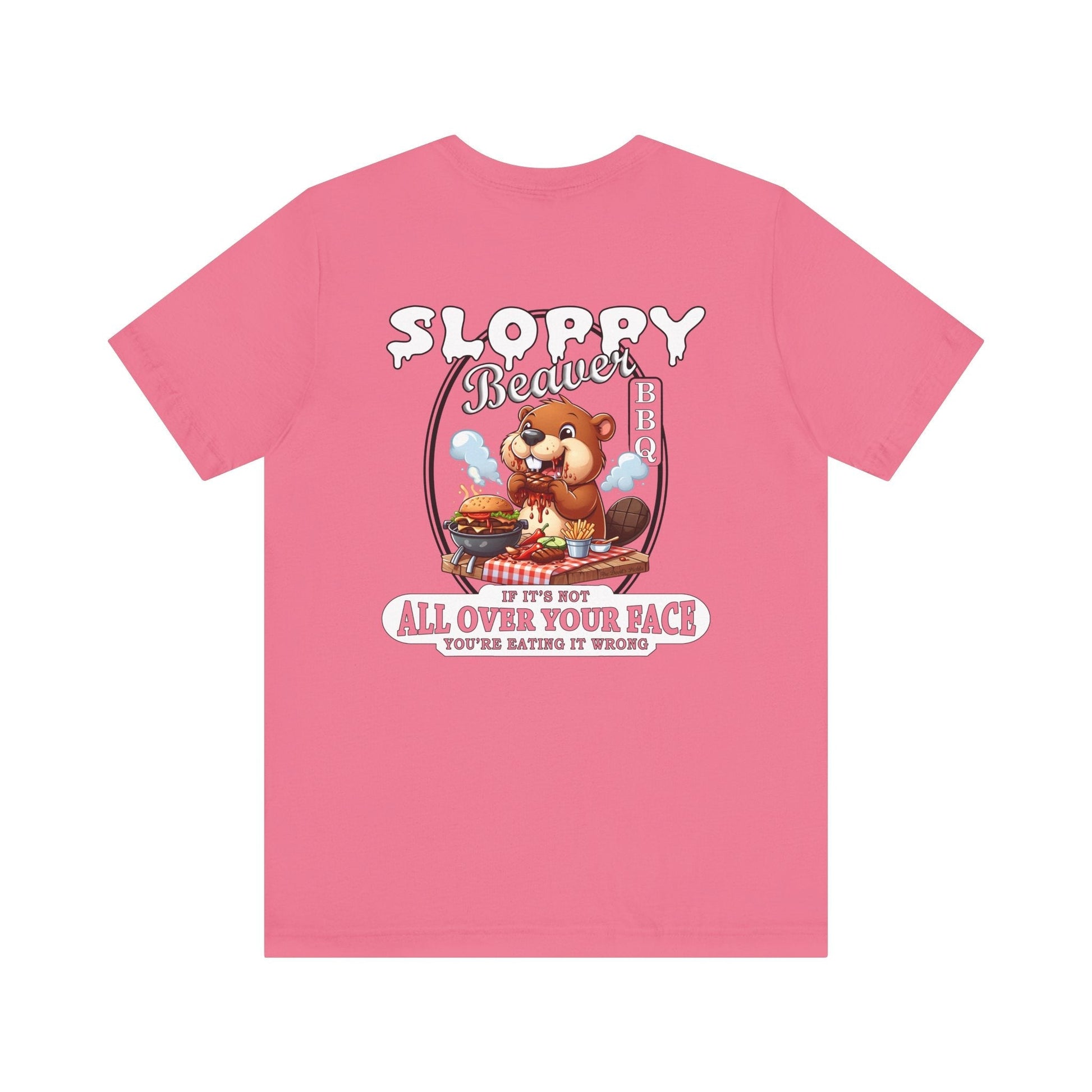 Sloppy Beaver BBQ Back T-Shirt The Devil's Pickle