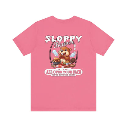 Sloppy Beaver BBQ Back T-Shirt The Devil's Pickle