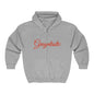 Grayntastic Zip Hoodie for Trendsetters, Cozy Unisex Sweatshirt, Holiday Gift, Casual Wear, Comfortable Layering Piece Grayceful LLC
