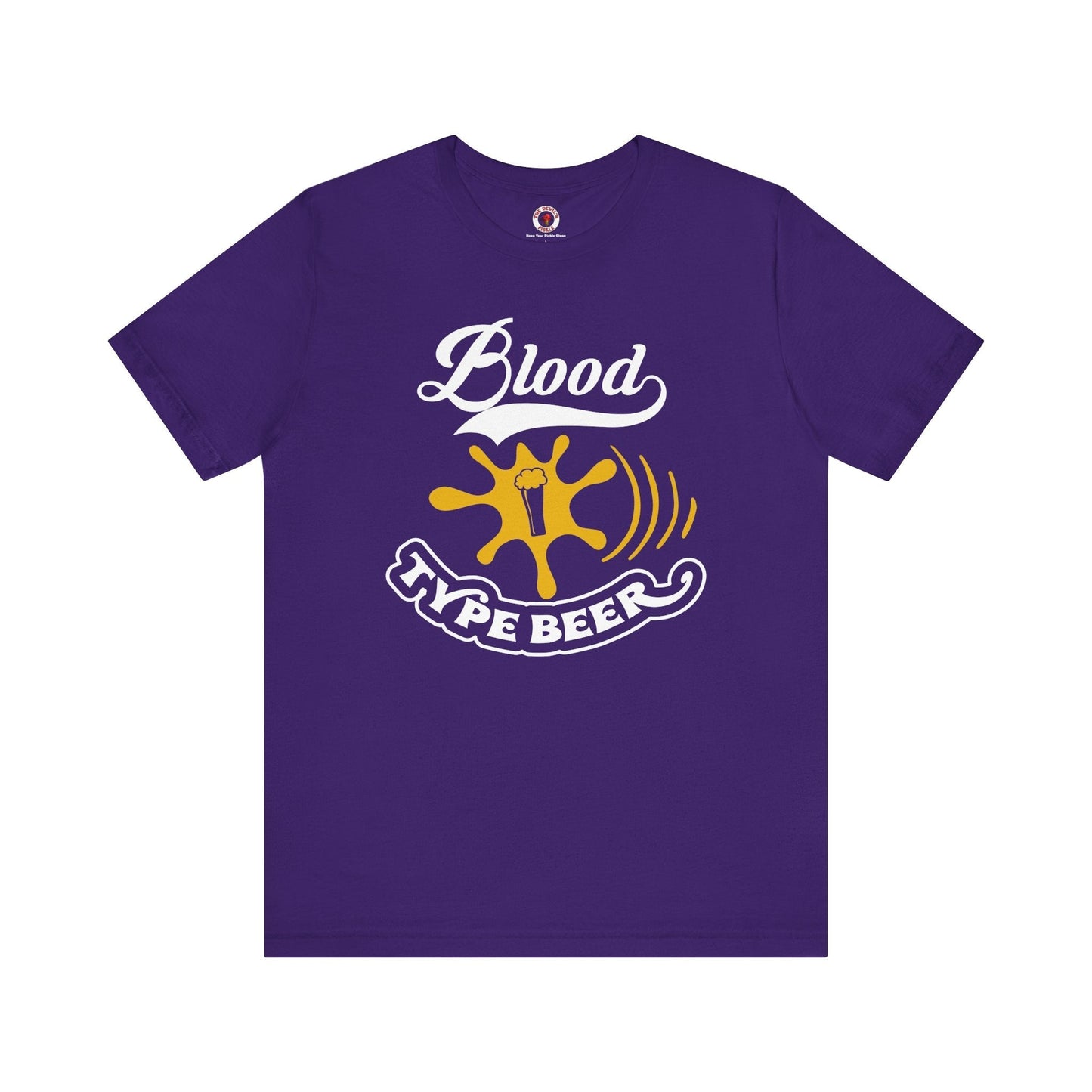 Blood Type Beer T-Shirt The Devil's Pickle