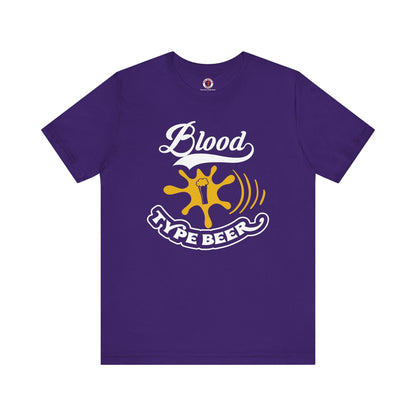 Blood Type Beer T-Shirt The Devil's Pickle