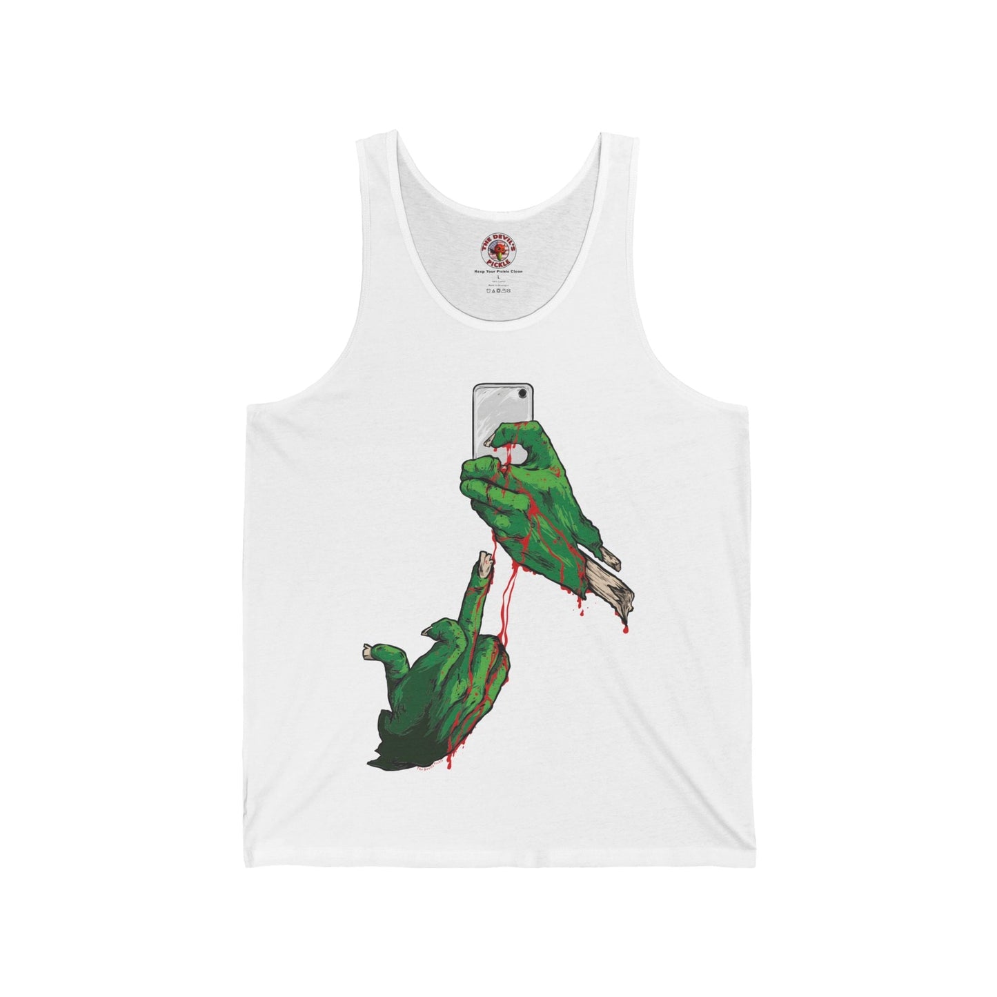 Selfie Monster Tank Top The Devil's Pickle