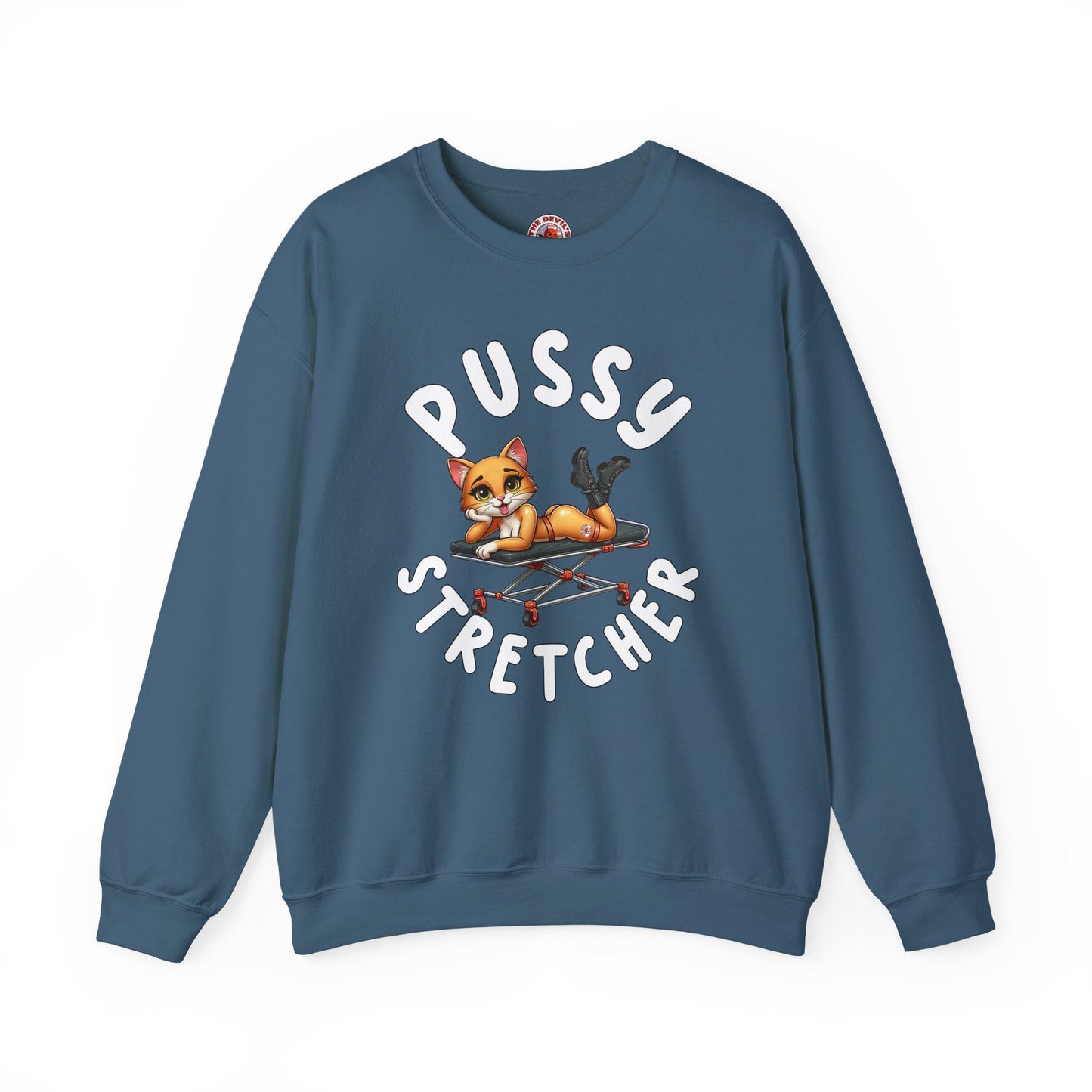 Pussy Stretcher Crewneck Sweatshirt The Devil's Pickle