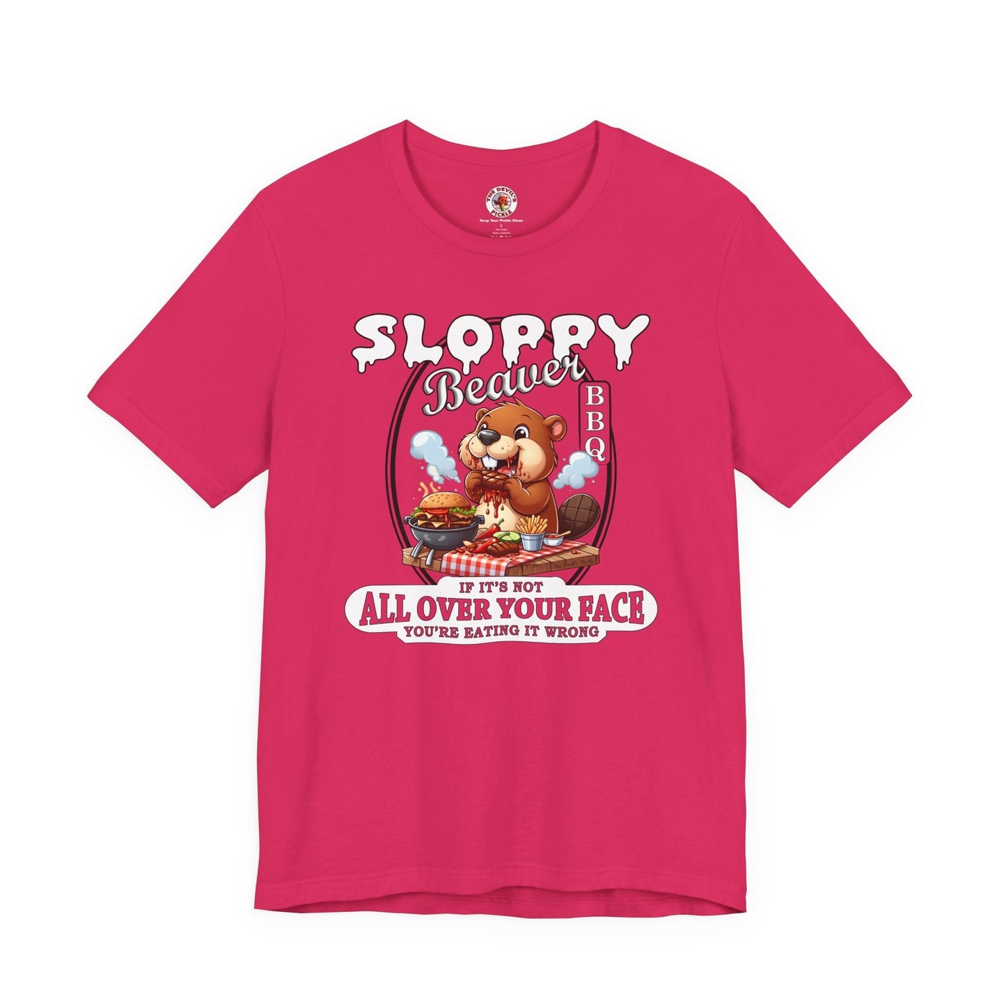 Sloppy Beaver BBQ T-Shirt The Devil's Pickle