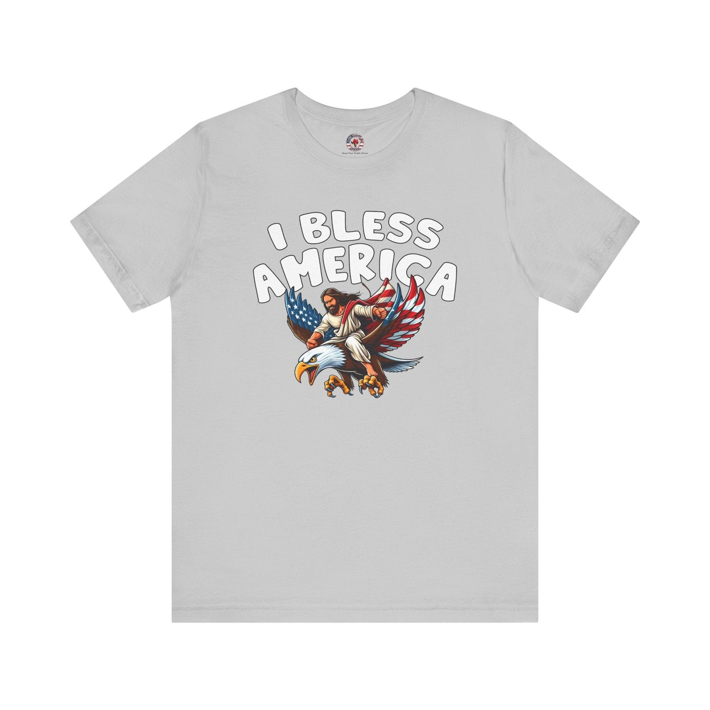 I Bless America T-Shirt The Devil's Pickle