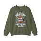 A Clean Beaver Gets More Wood Crewneck Sweatshirt The Devil's Pickle