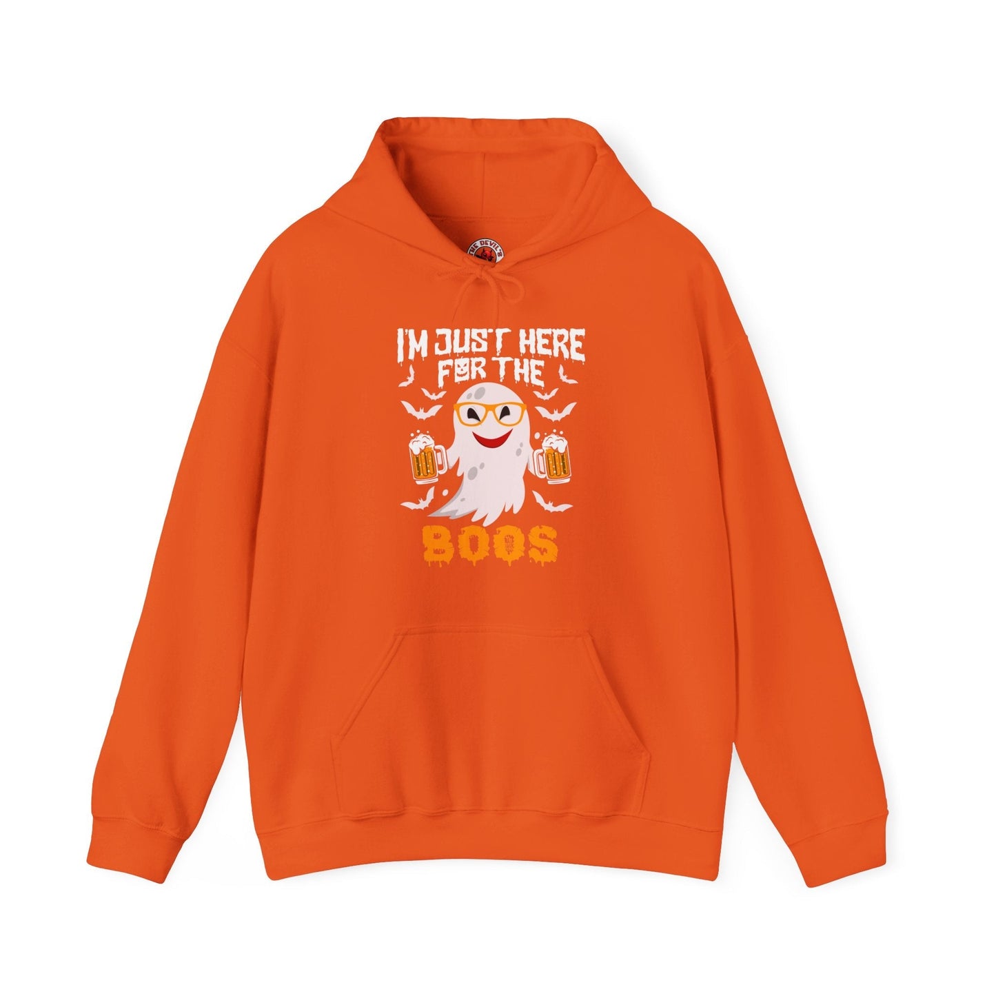 I'm Just Here For The Boos Hooded Sweatshirt The Devil's Pickle