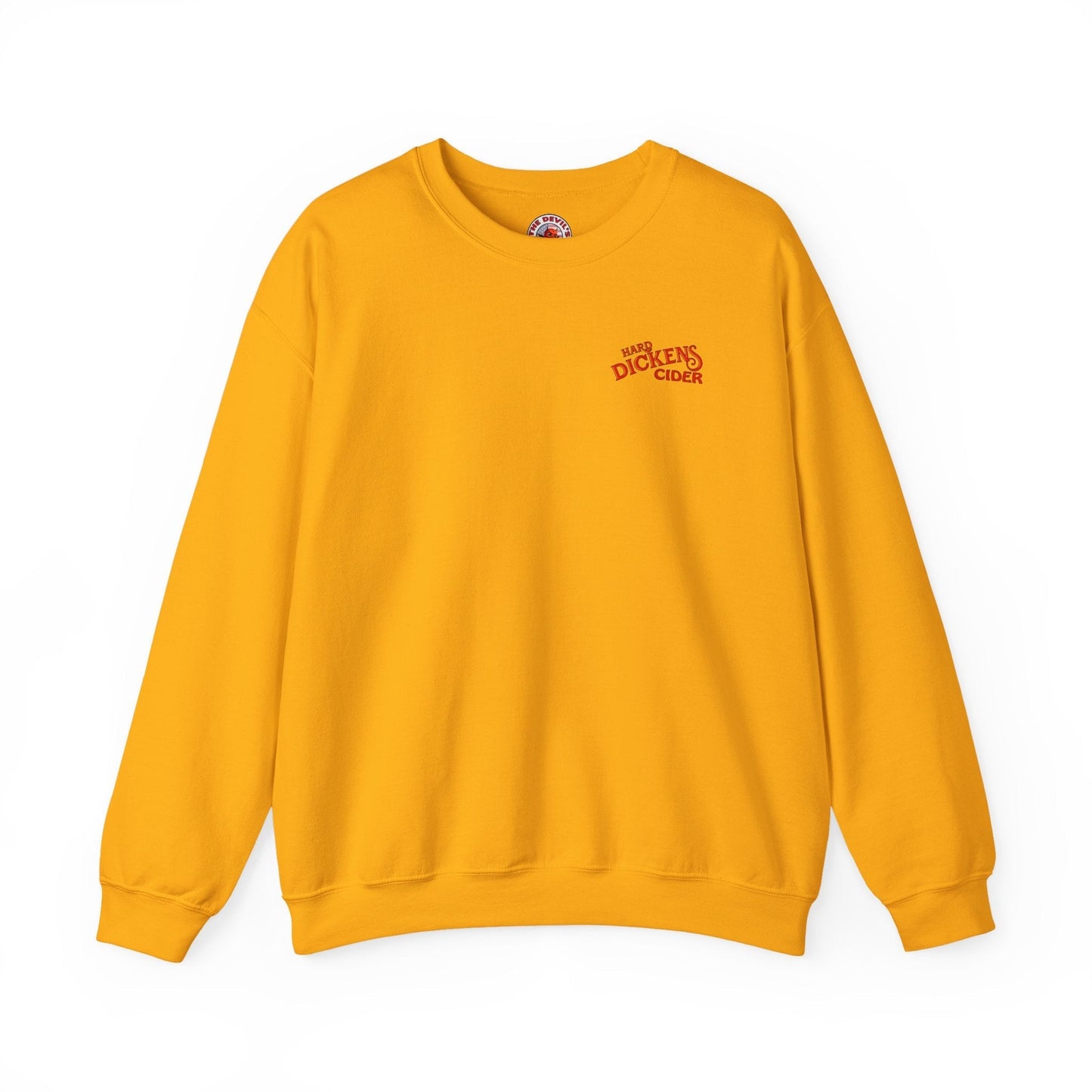 Hard Dickens Cider Front/Back Crewneck Sweatshirt The Devil's Pickle