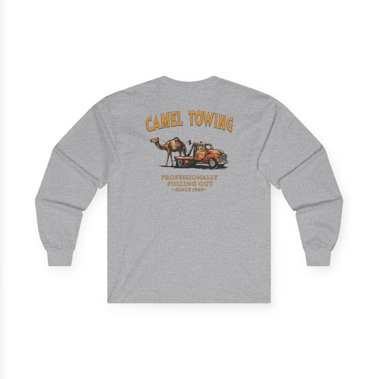Camel Towing Back Long Sleeve Tee The Devil's Pickle