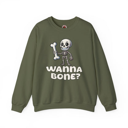 Wanna Bone Crewneck Sweatshirt The Devil's Pickle