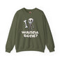 Wanna Bone Crewneck Sweatshirt The Devil's Pickle