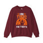 I Do Tricks For Treats Crewneck Sweatshirt The Devil's Pickle