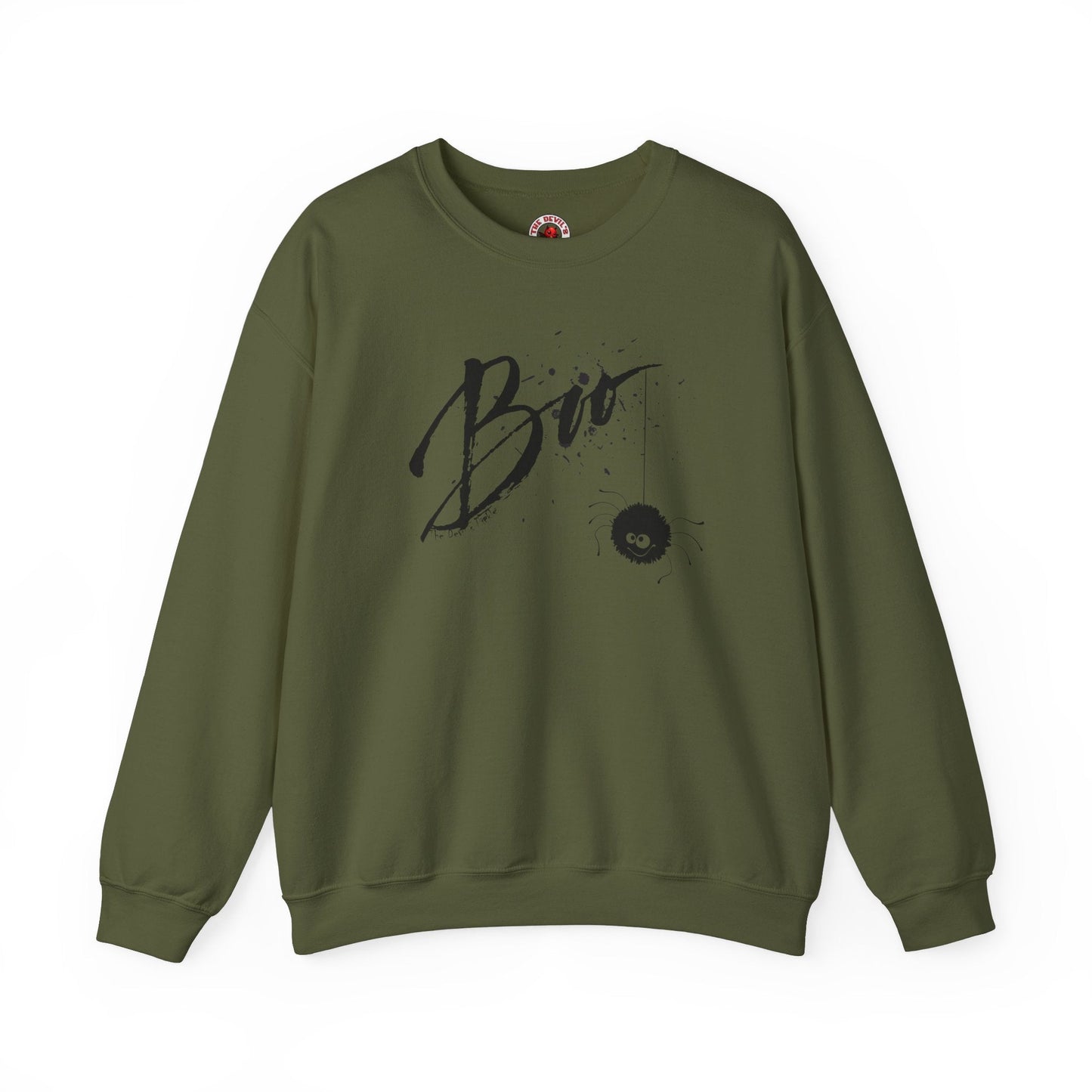 Boo Spider Crewneck Sweatshirt The Devil's Pickle