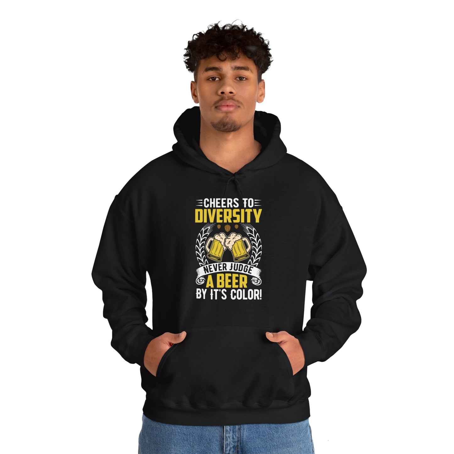 Cheers to Diversity Hooded Sweatshirt The Devil's Pickle