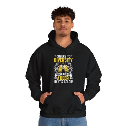 Cheers to Diversity Hooded Sweatshirt The Devil's Pickle