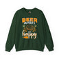 Beer Makes Me Happy Crewneck Sweatshirt. The Devil's Pickle