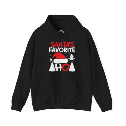 Santa's Favorite Ho Hooded Sweatshirt The Devil's Pickle