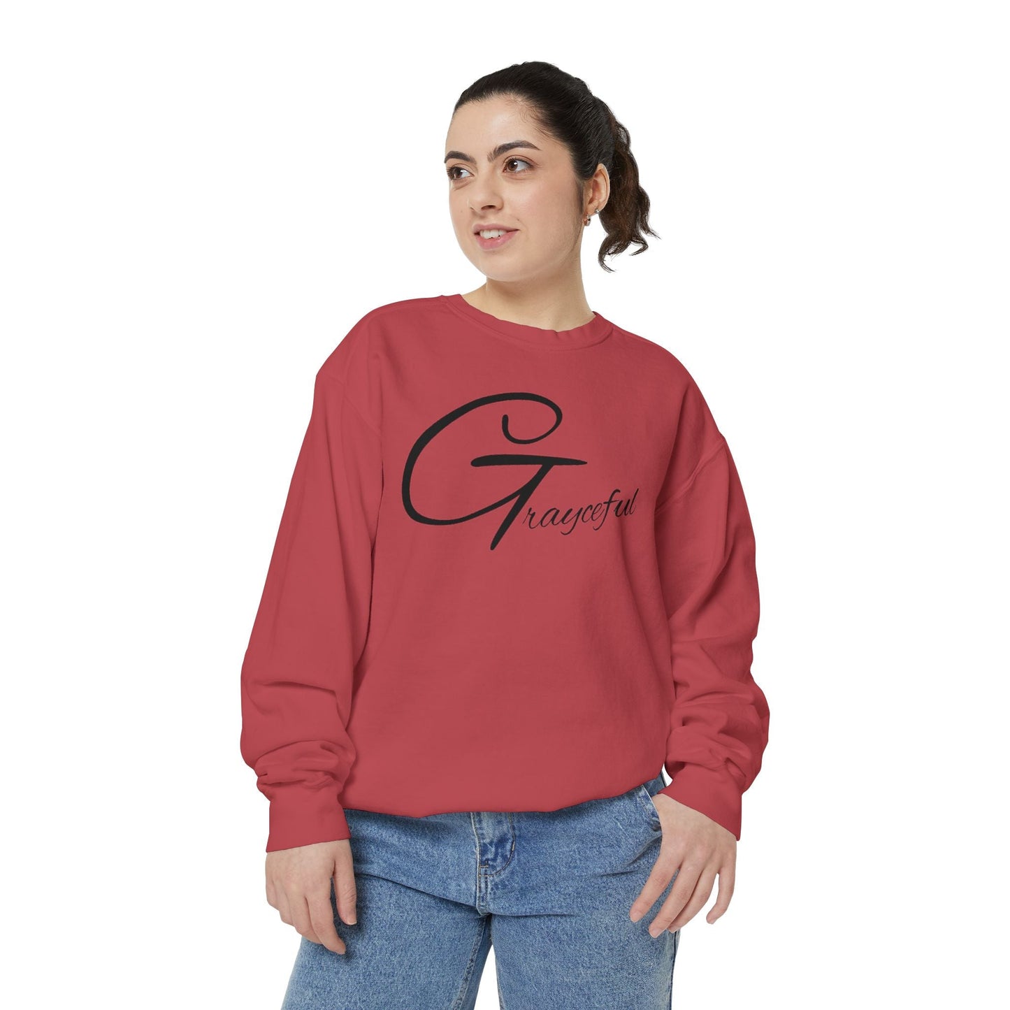 Unisex Garment-Dyed Sweatshirt Grayceful LLC