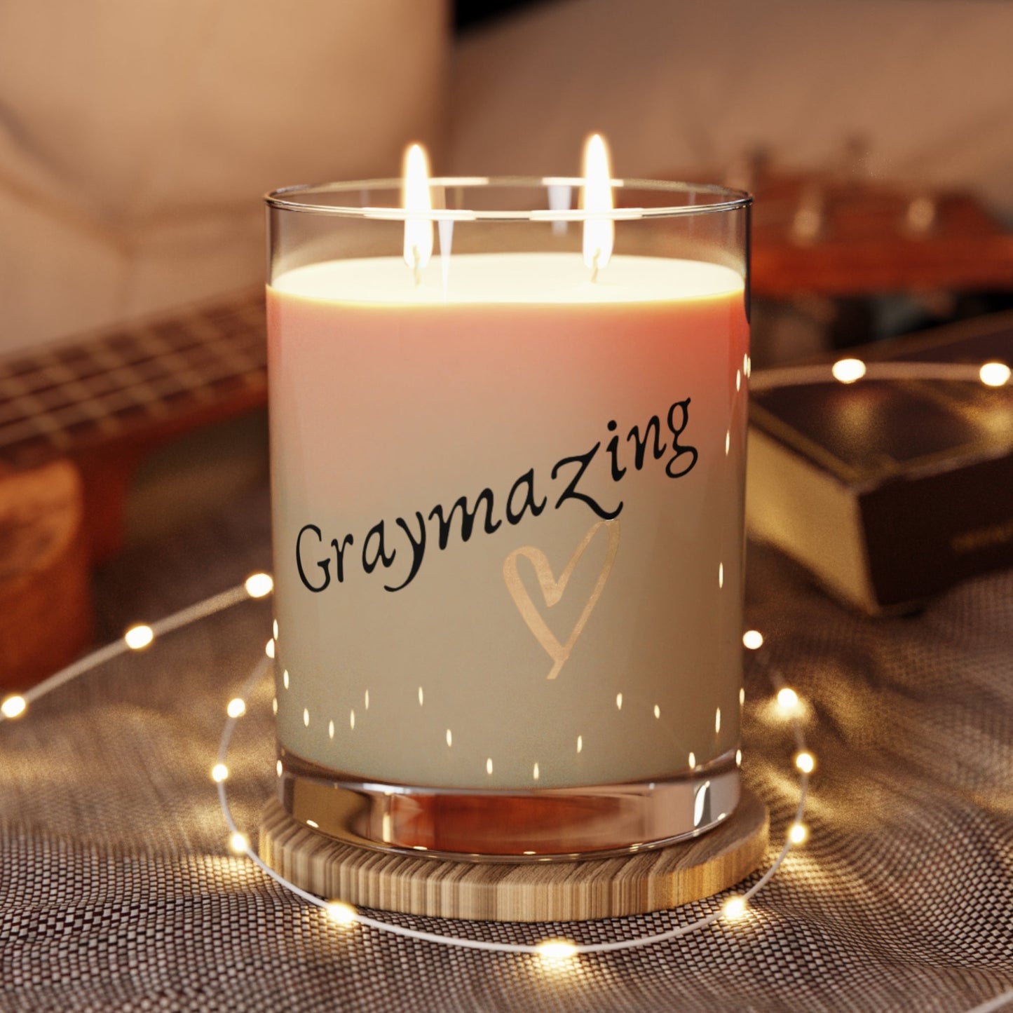 Scented Candle - Full Glass, 11oz Grayceful LLC