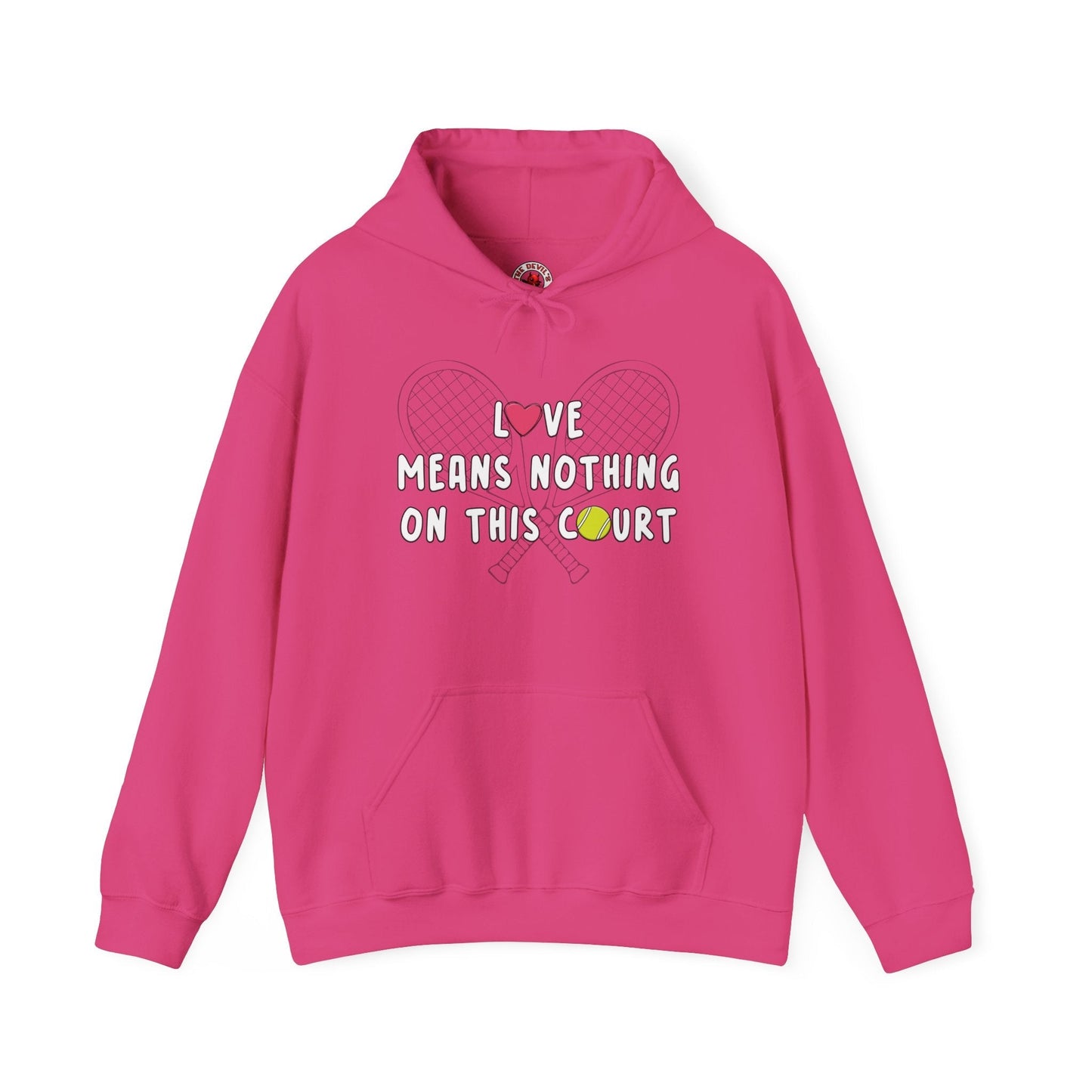Love Means Nothing Hooded Sweatshirt The Devil's Pickle