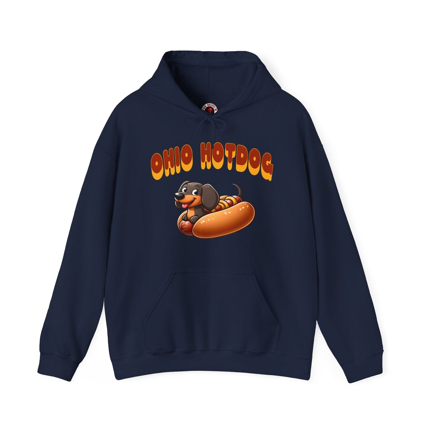Ohio Hotdog Hooded Sweatshirt The Devil's Pickle
