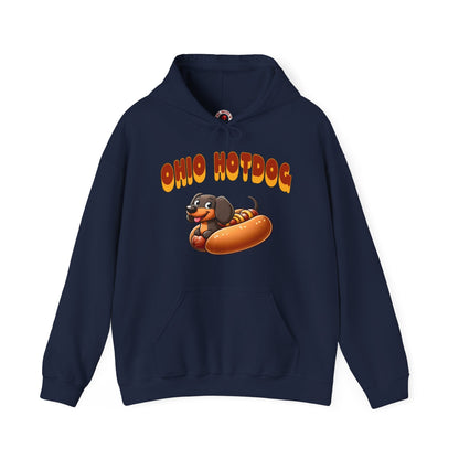 Ohio Hotdog Hooded Sweatshirt The Devil's Pickle