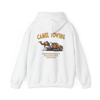 Camel Towing Back Hooded Sweatshirt The Devil's Pickle