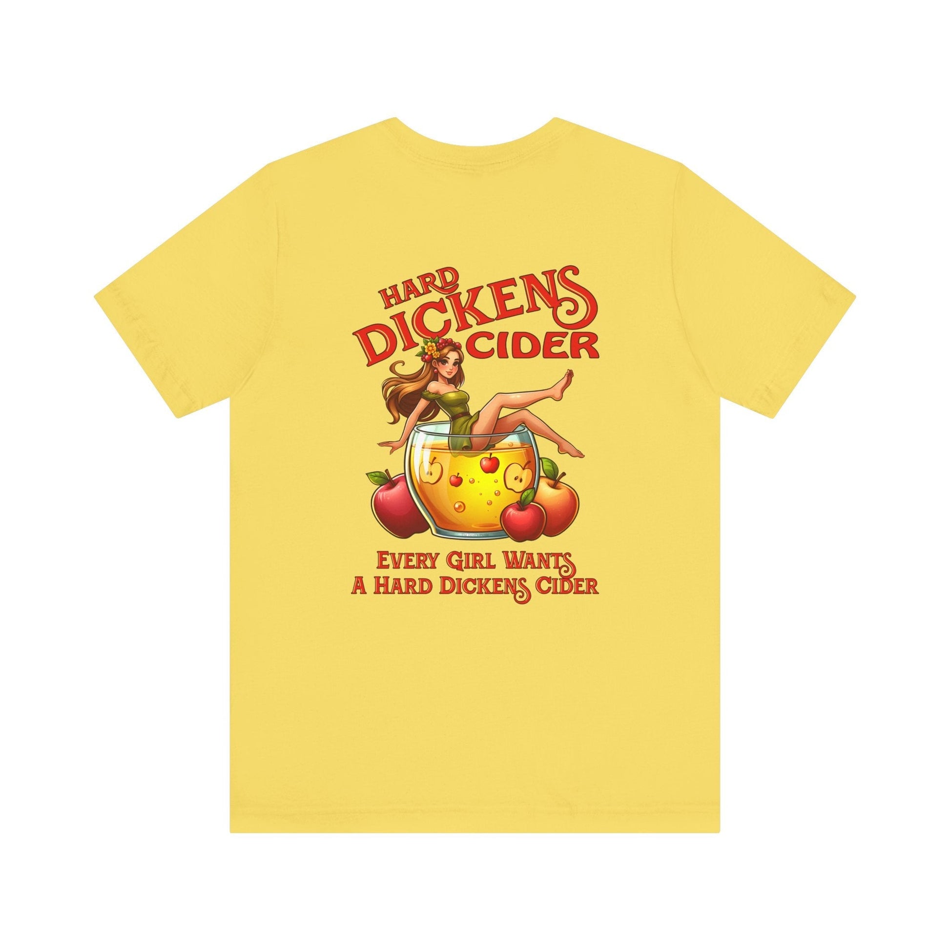 Hard Dickens Cider Front/Back T-Shirt The Devil's Pickle