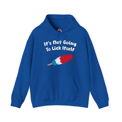 It's Not Going To Lick Itself Hooded Sweatshirt The Devil's Pickle