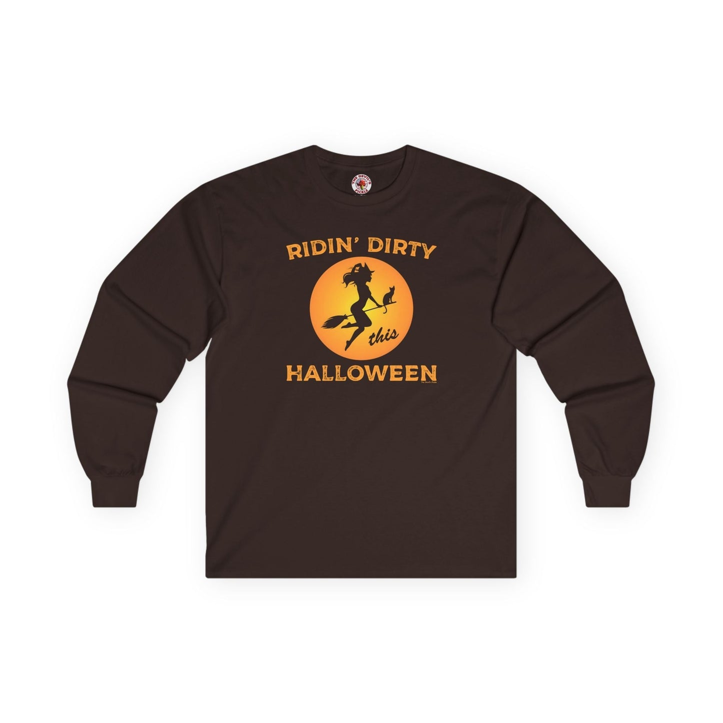 Ridin' Dirty This Halloween Long Sleeve Tee The Devil's Pickle
