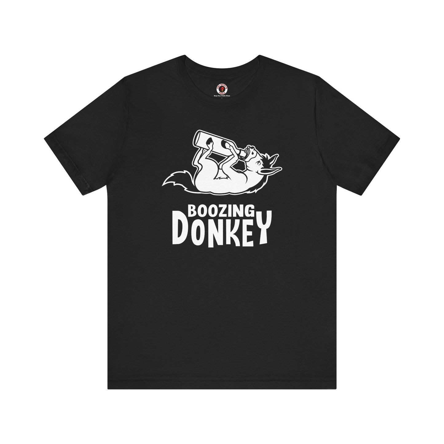 Boozing Donkey T-Shirt The Devil's Pickle