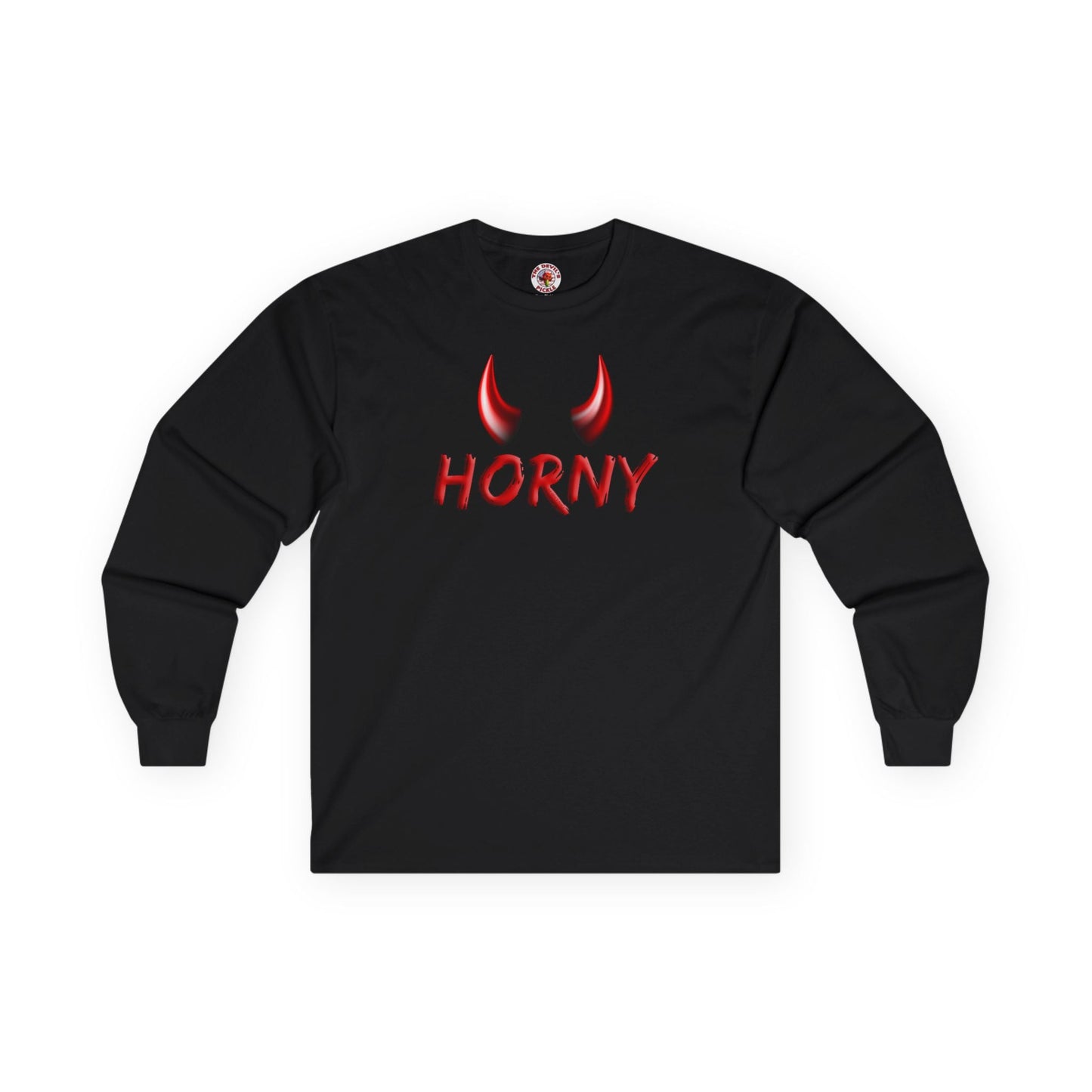 Horny Long Sleeve Tee The Devil's Pickle
