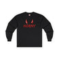 Horny Long Sleeve Tee The Devil's Pickle
