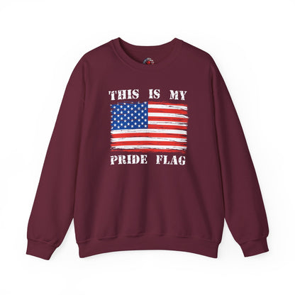This Is My Pride Flag Crewneck Sweatshirt The Devil's Pickle