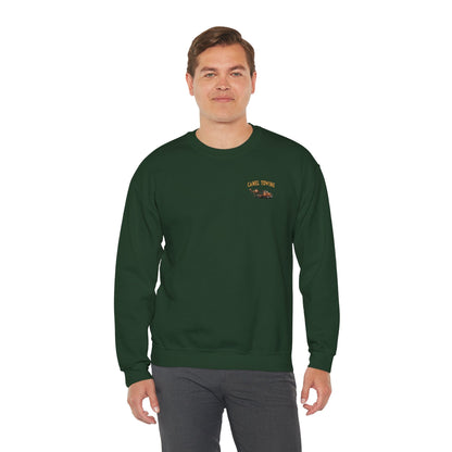 Camel Towing Back Crewneck Sweatshirt The Devil's Pickle