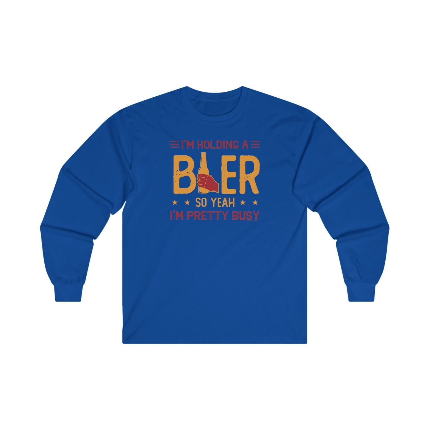 I'm Holding A Beer Long Sleeve Tee The Devil's Pickle