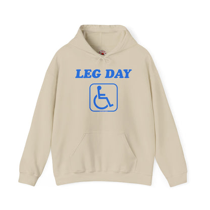 Leg Day Handicap Hooded Sweatshirt The Devil's Pickle