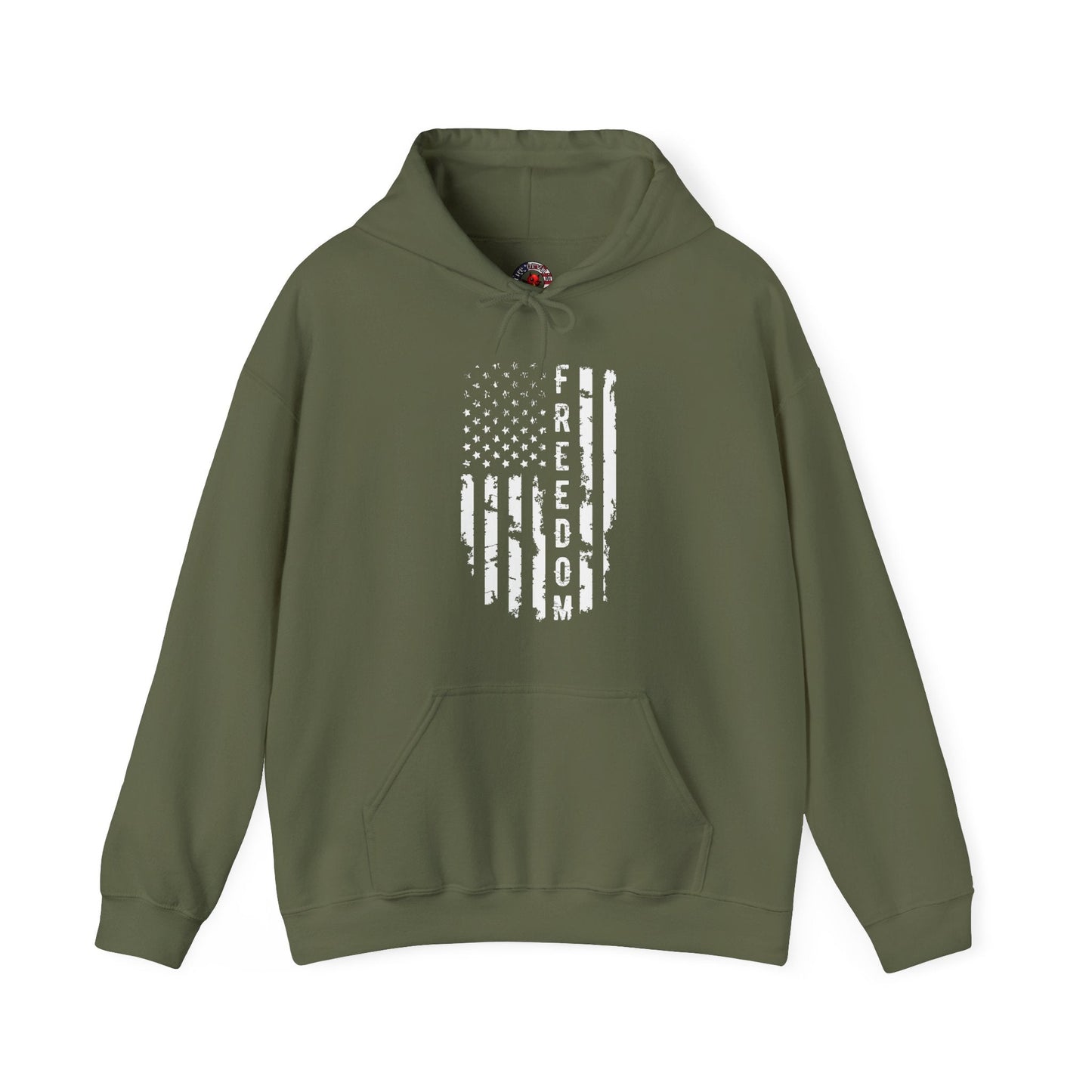 Freedom American Flag Hooded Sweatshirt The Devil's Pickle