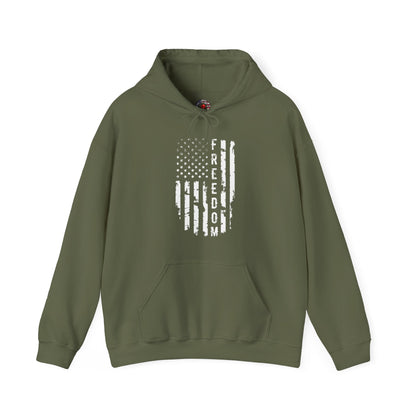 Freedom American Flag Hooded Sweatshirt The Devil's Pickle