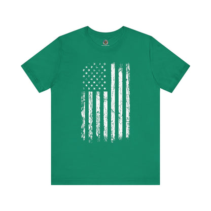American Grunge Flag T-Shirt The Devil's Pickle