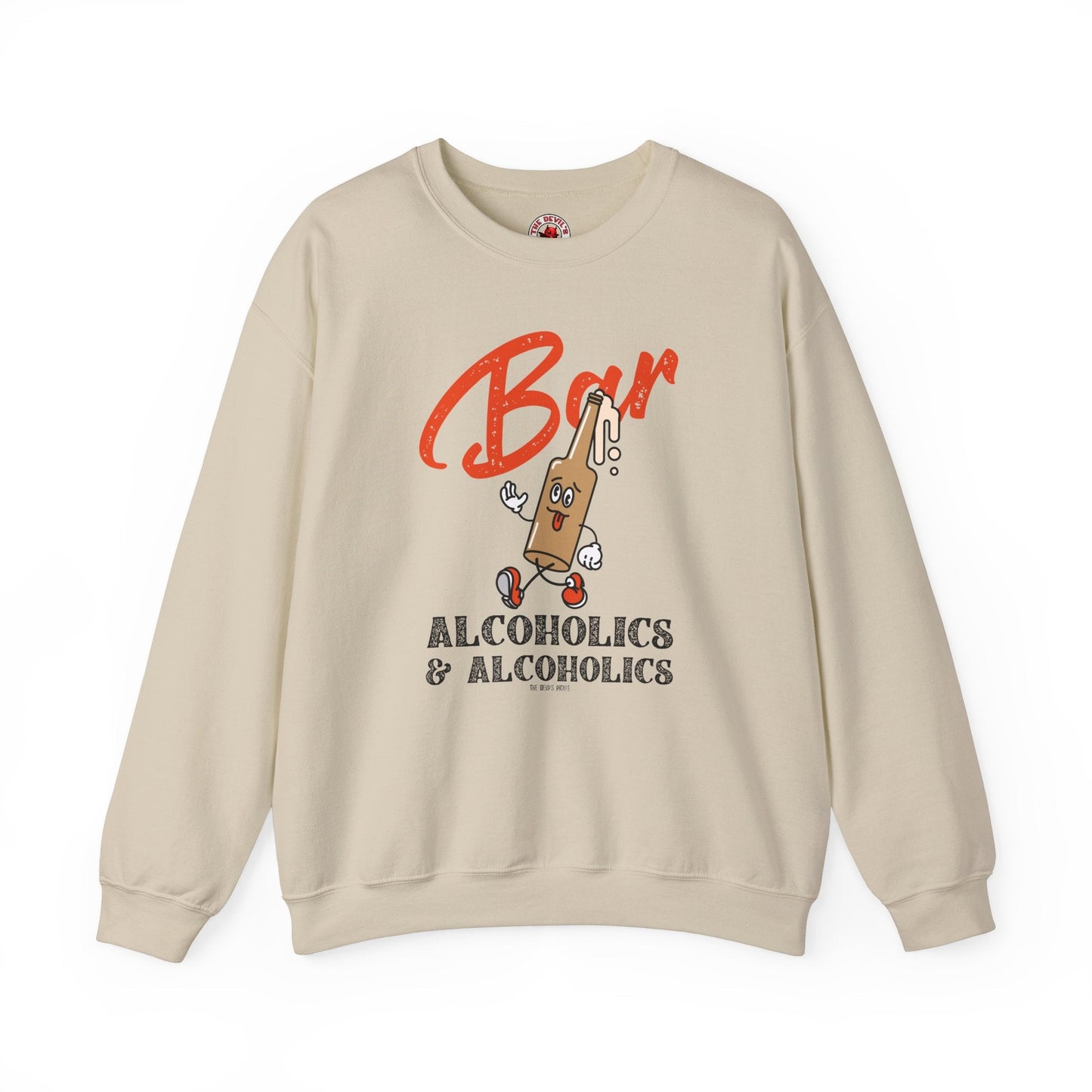 Bar Alcoholics & Alcoholics Crewneck Sweatshirt The Devil's Pickle