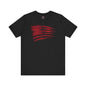 Red American Flag T-Shirt The Devil's Pickle