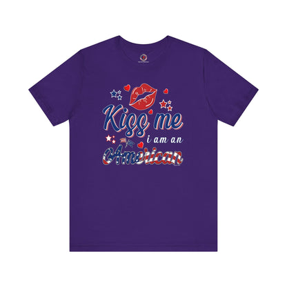 Kiss Me I Am An American T-Shirt The Devil's Pickle