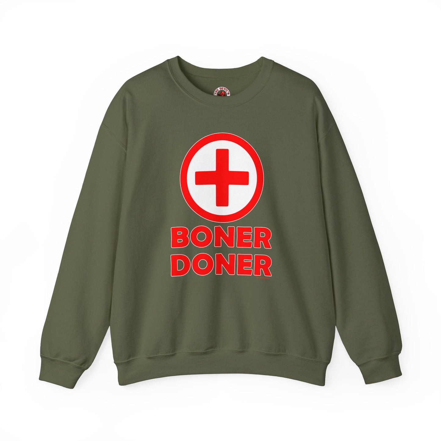 Boner Doner Crewneck Sweatshirt The Devil's Pickle